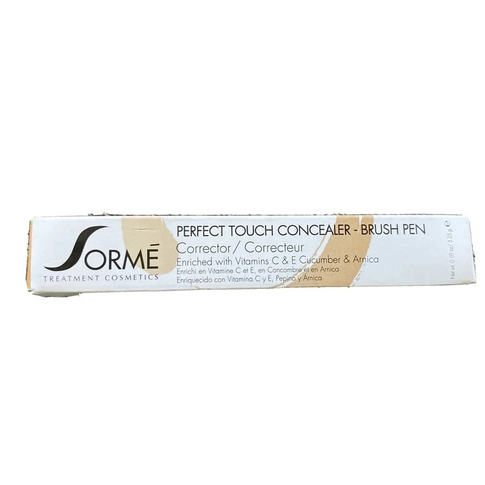 Sorme Perfect Touch Concealer Brush Pen Net wt 0.10 oz/ 3.25 g NEW True Sand 306